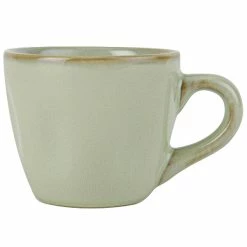Tuxton GAS-085 TuxTrendz Artisan Sagebrush 3.5 Oz. China Espresso Cup - 24/Case