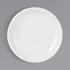Tuxton BPE-066 6 3/4" Porcelain White China Saucer - 24/Case