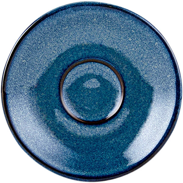 Tuxton GAN-086 TuxTrendz Artisan Night Sky 5" China Saucer - 24/Case 1 Tuxton GAN-086 TuxTrendz Artisan Night Sky 5" China Saucer - 24/Case