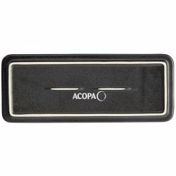 Acopa Heika 11 7/16" X 4 1/2" Black Matte Textured Rectangular Flat Stoneware Plate - 12/Case 6 Acopa Heika 11 7/16" X 4 1/2" Black Matte Textured Rectangular Flat Stoneware Plate - 12/Case -Rak Porcelain shop 2161326
