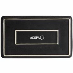 Acopa Heika 13 3/4" X 8" Black Matte Textured Rectangular Flat Stoneware Plate - 12/Case 6 Acopa Heika 13 3/4" X 8" Black Matte Textured Rectangular Flat Stoneware Plate - 12/Case -Rak Porcelain shop 2161332