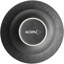 Acopa Heika 70 Oz. Black Matte Textured Wide Rim Stoneware Pasta Bowl - 6/Case 6 Acopa Heika 70 Oz. Black Matte Textured Wide Rim Stoneware Pasta Bowl - 6/Case -Rak Porcelain shop 2161478