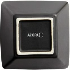 Acopa 8 Oz. Matte Black Square Stoneware Bowl - 36/Case -Rak Porcelain shop 2168558