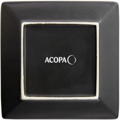 Acopa 6" Matte Black Square Stoneware Plate - 36/Case 7 Acopa 6" Matte Black Square Stoneware Plate - 36/Case -Rak Porcelain shop 2168848