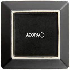 Acopa 4" Matte Black Square Stoneware Plate - 12/Pack 7 Acopa 4" Matte Black Square Stoneware Plate - 12/Pack -Rak Porcelain shop 2168858