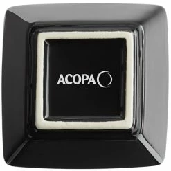 Acopa 6 Oz. Glossy Black Square Stoneware Bouillon Cup - 36/Case -Rak Porcelain shop 2169477