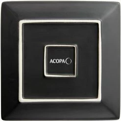 Acopa 8" Matte Black Square Stoneware Plate - 4/Pack 7 Acopa 8" Matte Black Square Stoneware Plate - 4/Pack -Rak Porcelain shop 2174091