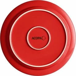 Sample - Acopa Capri 10" Passion Fruit Red Stoneware Plate -Rak Porcelain shop 2222299