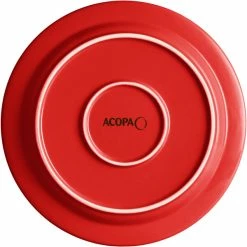 Sample - Acopa Capri 9" Passion Fruit Red Stoneware Plate -Rak Porcelain shop 2222891