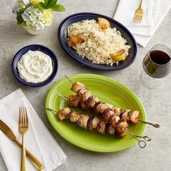 Sample - Acopa Capri 9 3/4" X 7" Deep Sea Cobalt Oval Stoneware Coupe Platter -Rak Porcelain shop 2223660