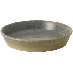 Dudson Evo 6 1/4" Matte Granite Stoneware Olive / Tapas Dish By Arc Cardinal - 24/Case