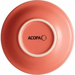 Acopa Capri 4.5 Oz. Coral Reef Stoneware Fruit Bowl / Monkey Dish - 48/Case -Rak Porcelain shop 2225541