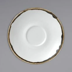 Dudson Harvest 6 1/4" Natural China Saucer By Arc Cardinal - 12/Case