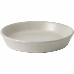 Dudson Evo 6 1/4" Matte Pearl Stoneware Olive / Tapas Dish By Arc Cardinal - 24/Case