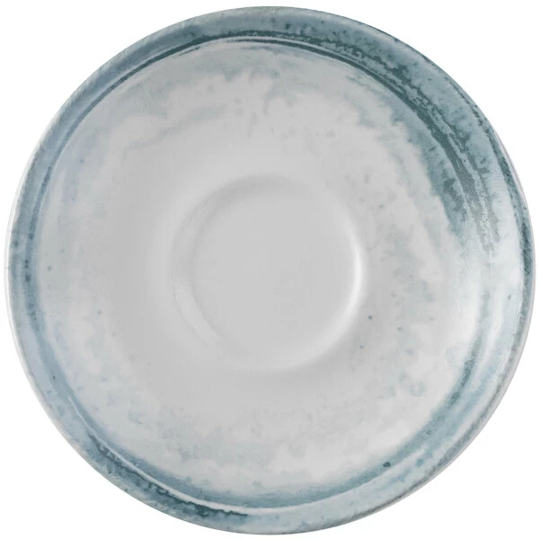 Dudson Maker's Finca 6 1/4" Limestone China Saucer By Arc Cardinal - 12/Case 1 Dudson Maker's Finca 6 1/4" Limestone China Saucer By Arc Cardinal - 12/Case