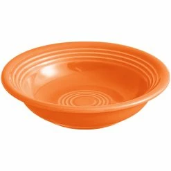 Acopa Capri 4.5 Oz. Valencia Orange Stoneware Fruit Bowl / Monkey Dish - 48/Case -Rak Porcelain shop 2226578