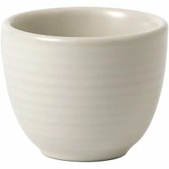 Dudson Evo 4 5/8" Matte Pearl Stoneware Taster Cup By Arc Cardinal - 48/Case