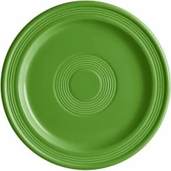 Acopa Capri 9" Palm Green Stoneware Plate - 12/Case -Rak Porcelain shop 2227452