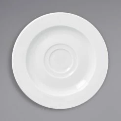 RAK Porcelain Polaris Access 5 15/16" Round Porcelain Saucer - 12/Case