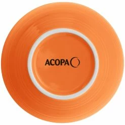 Acopa Capri 13 Oz. Valencia Orange Stoneware Nappie Bowl - 24/Case 7 Acopa Capri 13 Oz. Valencia Orange Stoneware Nappie Bowl - 24/Case -Rak Porcelain shop 2257300