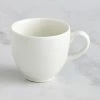 RAK Porcelain Choice 7.8 Oz. Ivory Embossed Porcelain Cup - 12/Case
