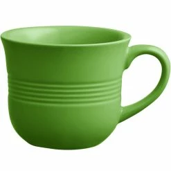 Acopa Capri 8 Oz. Palm Green Stoneware Cup - 36/Case -Rak Porcelain shop 2274368