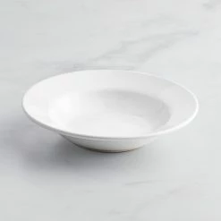 Acopa 10 Oz. Bright White Wide Rim Rolled Edge Rim Stoneware Soup And Pasta Bowl - 24/Case -Rak Porcelain shop 2281225