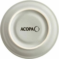 Sample - Acopa Embers 5 1/2" Grey Matte Stoneware Saucer -Rak Porcelain shop 2320345