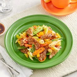 Sample - Acopa Capri 10" Palm Green Stoneware Plate