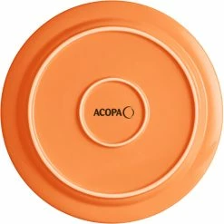 Sample- Acopa Capri 10" Valencia Orange Stoneware Plate -Rak Porcelain shop 2324299