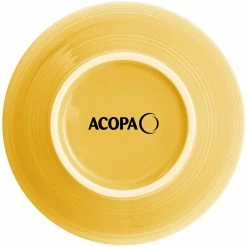 Sample - Acopa Capri 19 Oz. Citrus Yellow Stoneware Bistro Bowl 7 Sample - Acopa Capri 19 Oz. Citrus Yellow Stoneware Bistro Bowl -Rak Porcelain shop 2324352