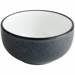 Alternative view of Sample - Acopa Embers 13 Oz. Midnight Blue Matte Stoneware Bowl