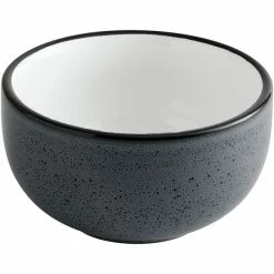 Alternative view of Sample - Acopa Embers 18 Oz. Midnight Blue Matte Stoneware Bowl