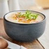 Sample - Acopa Embers 18 Oz. Midnight Blue Matte Stoneware Bowl
