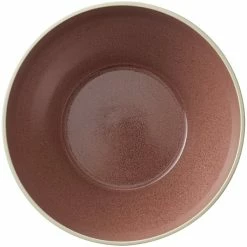 Oneida Moira By 1880 Hospitality MO2752016SP 21 Oz. Smoky Plum Stoneware Bowl - 36/Case