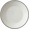 Oneida Moira By 1880 Hospitality MO2702023DW 9" Dusted White Stoneware Deep Plate - 12/Case