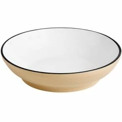 Acopa Embers 48 Oz. Harvest Tan Matte Stoneware Pasta Bowl - 6/Case 7 Acopa Embers 48 Oz. Harvest Tan Matte Stoneware Pasta Bowl - 6/Case -Rak Porcelain shop 2367514