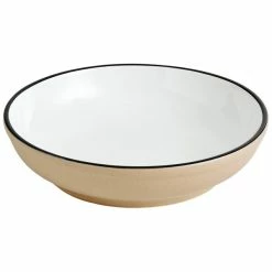 Acopa Embers 32 Oz. Harvest Tan Matte Stoneware Pasta Bowl - 12/Case -Rak Porcelain shop 2373613
