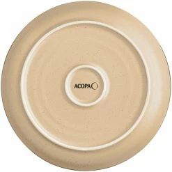 Sample - Acopa Embers 7 1/2" Harvest Tan Matte Coupe Stoneware Plate 6 Sample - Acopa Embers 7 1/2" Harvest Tan Matte Coupe Stoneware Plate -Rak Porcelain shop 2374528