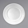 Oneida Vision By 1880 Hospitality F1150000152 10 5/8" White Bone China Plate - 12/Case