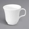 Oneida Gemini By 1880 Hospitality F1130000510 8 Oz. White Bone China Tall Cup - 36/Case