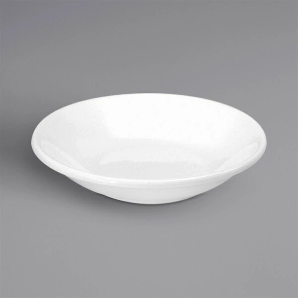 Oneida Gemini By 1880 Hospitality F1130000710 6.5 Oz. White Bone China Fruit Bowl - 36/Case 1 Oneida Gemini By 1880 Hospitality F1130000710 6.5 Oz. White Bone China Fruit Bowl - 36/Case