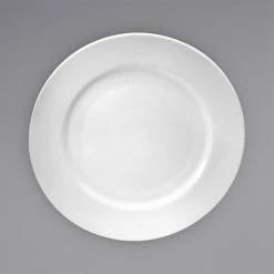 Oneida Gemini By 1880 Hospitality F1130000157 11 1/4" White Bone China Plate - 12/Case