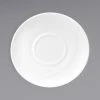 Oneida Vision By 1880 Hospitality F1150000500 6 1/4" White Bone China Saucer - 36/Case