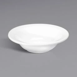 Oneida Gemini By 1880 Hospitality F1130000721 12 Oz. White Bone China Grapefruit Bowl - 36/Case