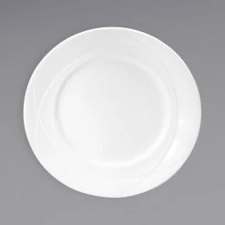 Oneida Vision By 1880 Hospitality F1150000119 6 1/2" White Bone China Plate - 36/Case