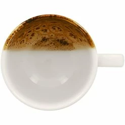 RAK Porcelain Wild 6.75 Oz. Brown Porcelain Coffee Cup - 12/Case 5 RAK Porcelain Wild 6.75 Oz. Brown Porcelain Coffee Cup - 12/Case -Rak Porcelain shop 2466893