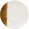 RAK Porcelain Wild 6 3/4" Brown Porcelain Saucer - 12/Case