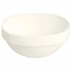 RAK Porcelain Ska 20.3 Oz. Ivory Porcelain Bowl - 12/Case