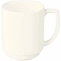 RAK Porcelain Ska 10.15 Oz. Ivory Porcelain Mug - 12/Case